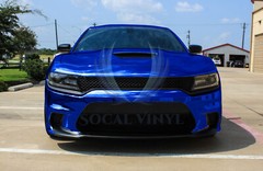Supercast Easy Stretch Chrome Royal Blue Vinyl Wrap Bubble Free Sticker Decal