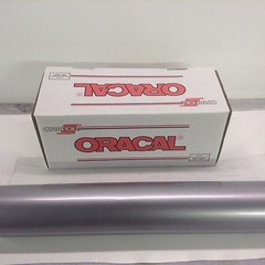 Oracal 651, 1 Roll 24″ x 10 ft.Silver #090 Vinyl for Craft,Sign, by precision62