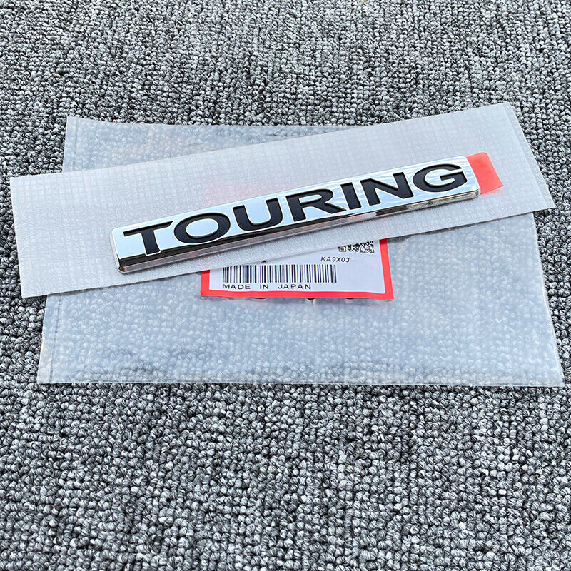 GENUINE TOURING REAR TRUNK BADGE EMBLEM FOR HONDA CRV HRV ODYSSEY STICKER