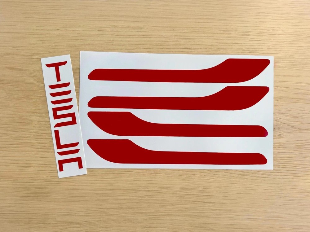 Tesla Model Y Juniper (2025 to Current) Trunk Tailgate Letters TESLA Emblem Logo