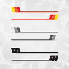 Racing Retro Side Stripe Decal – Ford Bronco Compatible – Universal fit