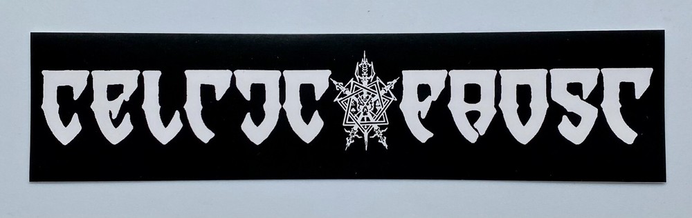 Celtic Frost Sticker Vinyl Decal Car Bumper Punk Rock 2″ X 8″ (464)