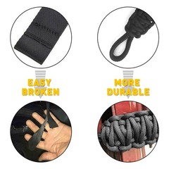2/4X Duty Straps Door Heavy Limiting for 1976-2021 Jeep Wrangler JL TJ JK LJ YJ