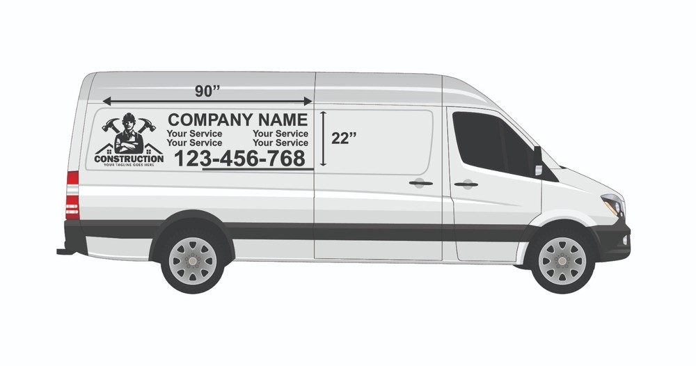 Custom Business Name Advertising Sign Vinyl Lettering Decal Sticker Sign