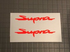 2x Toyota Supra 5th Gen Vinyl Sticker Decal 4″ 8″ 12″ 16″ 20″ 23″
