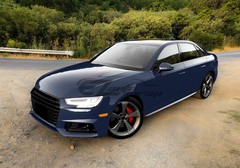 High Gloss Midnight Blue Car Vinyl Wrap Sticker Decal Sheet Film DIY Air Release