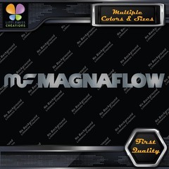 Fits Magnaflow Logo Before Name Exhaust JDM Decals Stickers Vinyl