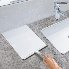 All-Purpose Stainless Steel Shower Squeegee for Shower Glass Door with 2Adhesive