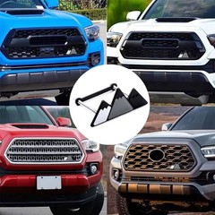Universal Car Tri-Color Snow Mountain Grille Badge