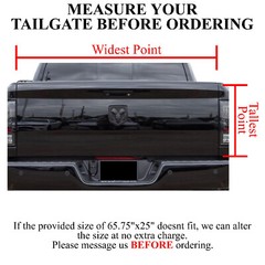 Tailgate Wrap Wolf Vinyl Graphic Decal Sticker, Pickup Decal T351