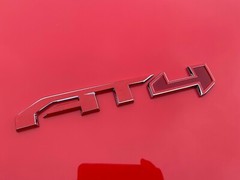 2021 2022 GMC Canyon AT4 Door Tailgate Emblem Overlay Decals Set Red