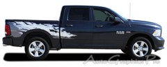 For 2009-2018 Dodge Ram RAGE Bed Graphics Solid Multi Color 3M Decals Stripes