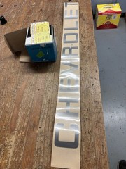 1991-1992 Chevrolet Truck Tailgate Decal 14041303 NOS
