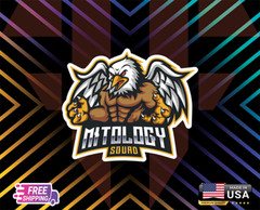 MITOLOGY SQUAD EAG ,STICKER REVENGE,DECALCAR LAPTOP,ETCLAMINATE,6YEARS+FREE GIFT