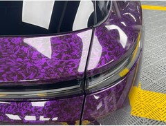 Purple Forged Carbon Fiber Vinyl Wrap Roll – DIY Car, Motorcycle, SUV, Truck …