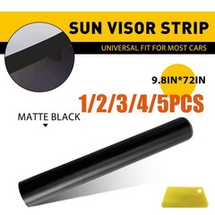 60″x12″ Sun Visor Strip Windshield Banner Vinyl Lasting Premium Blank Decal1-5X
