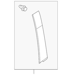 Genuine Mazda Door Applique KB7W-50-M10B