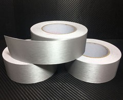 Silver Car House Wall Metal PVC Brushed ALUMINUM Vinyl Wrap Sticker Tape Strips