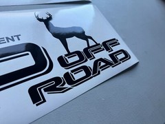 TRD Deer Hunting Offroad Bed Side Stripe Decal Toyota Tacoma Tundra Sticker