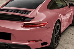 ESSMO PET Super Gloss Morganite Red Vehicle Vinyl Wrap Decal Sheet Like Paint