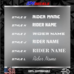 Yamaha YFZ 450R 2009–2013 Graphics Kit – Custom ATV Stickers Decals Wrap