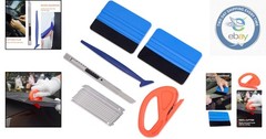Comprehensive Vinyl Wrap Tool Kit for Window Tinting – Complete Car Wrapping Set