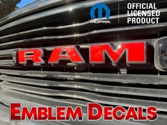 RAM 1500 DT Grill Emblem Decals 2019 2020 2021 2022 2023 2024 SPORT