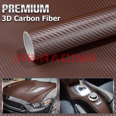 3D Carbon Fiber Matte Vinyl Vehicle Wrap Sticker Bubble Free Air Release Sheet