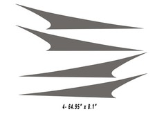 RV, Trailer Hauler, Camper, Motor-home Large Decals/Graphics Kits 28-k-1