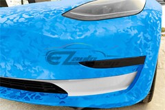 Camouflage Shadow Sky Blue Camo Pattern Car Vinyl Wrap Decal Sticker Sheet Film