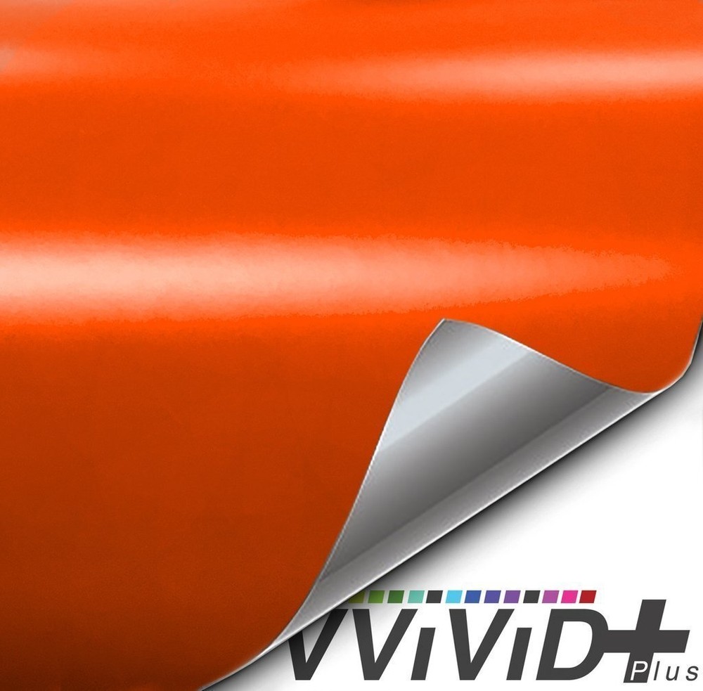 VVivid 2020 VVivid+ Matte Arancio Argos (Orange/Red Lambo) Vinyl Car Wrap | V200