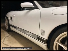 Side Stripes Custom Decal Kit for Porsche Boxster, Cayman, 944 & some Older 911s