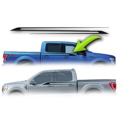 Racing Side Door Upper Stripes Fits- 2015-2020 2021 2022 Ford F-150 F150 STX FX4