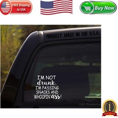 Water Resistant Funny Baby On Board Sticker, 5.25″ Decal for Cars & Trucks