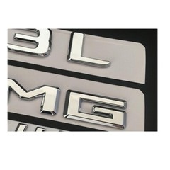 Chrome For Mercedes A170 B170 C270 E270 G270 ML270 CLK270 GLK270 4MATIC Emblems/