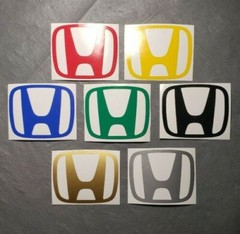 Car Logo Window Decal Bumper Sticker For Honda Civic Accord CRV VTEC Si S2000