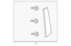 Genuine Mazda Door Applique GJR9-50-M10C