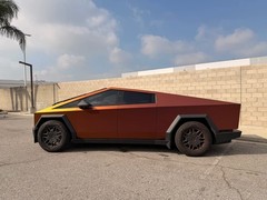 Cybertruck DIY PreCut PPF Paint Protection Film Wrap Color Change Matte Gradient