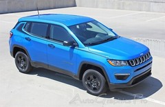 Vinyl Graphic ALTITUDE Stripe 3M Striping Door Decals for 2017-2025 Jeep Compass