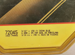3M Scotchcal 3/16″ x 150′ China Blue Vinyl Stripe Graphics 72045
