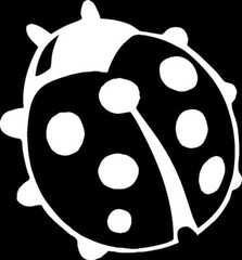 Ladybug Car Van Truck die Cut Window Decal Bumper Sticker US Seller