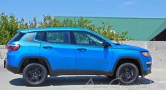Vinyl Graphic ALTITUDE Stripe 3M Striping Door Decals for 2017-2025 Jeep Compass