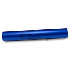 【Satin Chrome】 Blue Matte Metallic Car Vinyl Wrap Sticker Air Release Sheet Film