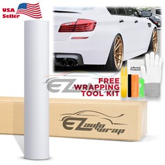 Premium Ultra Matte Flat White Car Auto Vinyl Wrap Sticker Decal Sheet Film DIY