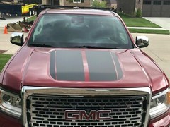 Sweet Custom Hood Decal Fits all GMC Canyon and Canyon Denali 2013 through 2023