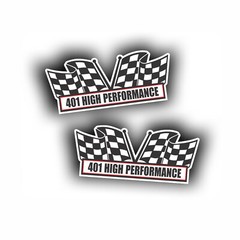 401 High Performance Air Cleaner Decal fits AMC AMX Muscle Race Engine 2X