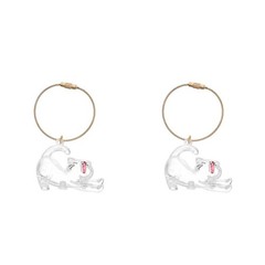 2 Count Pet Lost Hair Keychain Clip Storage Organizer Dog Keepsake