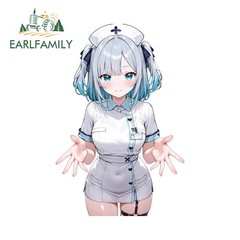 EARLFAMILY 5.1″ nurse Car Sticker Caravan Waterproof Artistic Hood Vehicle Decal