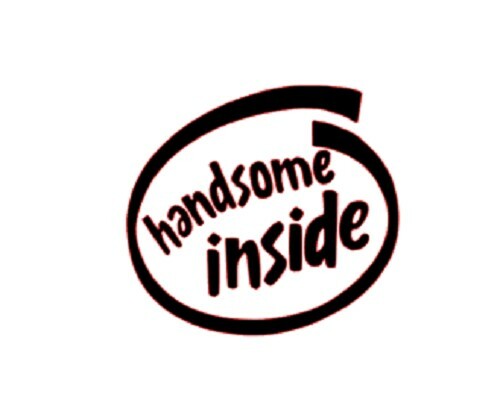 JDM DECAL HANDSOME INSIDE