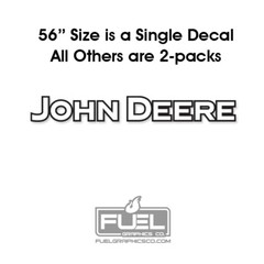Farming, Tractor, Combine, Implement Premium Vinyl Decal / Sticker 2-Pack